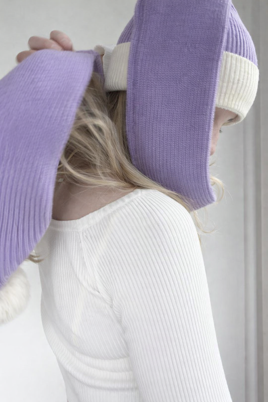 Classic Lilac Vogue Knit Set – Winter Fashion