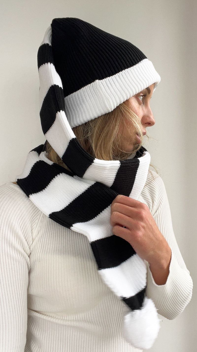 Cost-effective alternative to buying a traditional scarf and beanie.