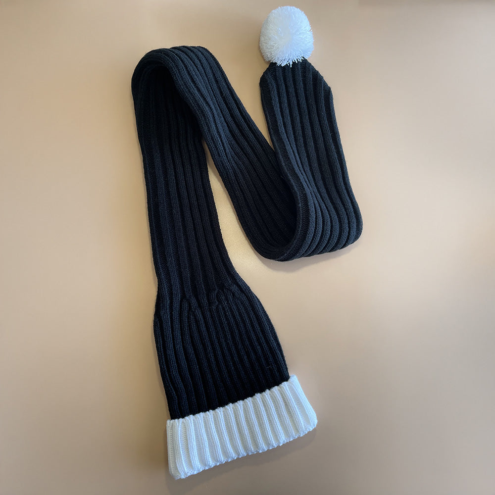 The Battler is the bulkier scarfie, designed for really cold conditions