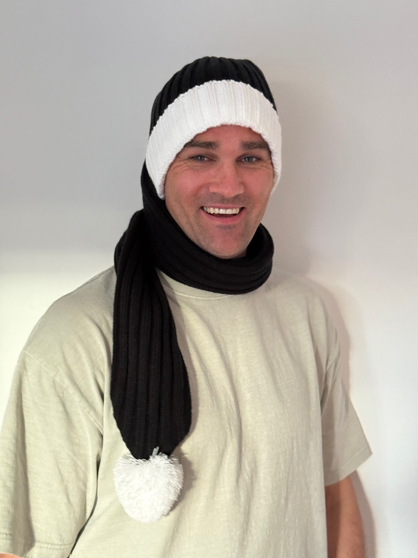 The Battler is the bulkier scarfie, designed for really cold conditions