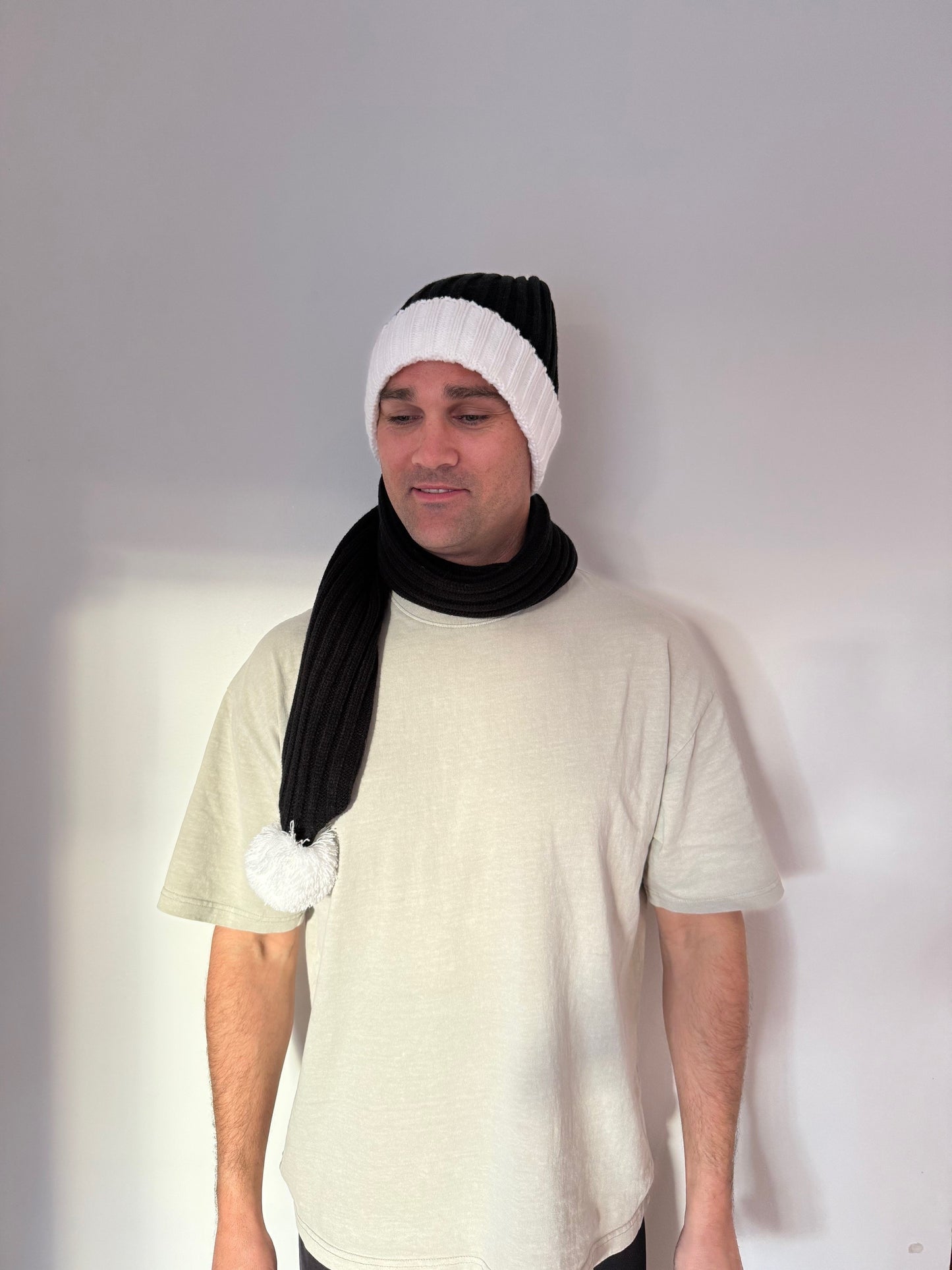 The Battler is the bulkier scarfie, designed for really cold conditions