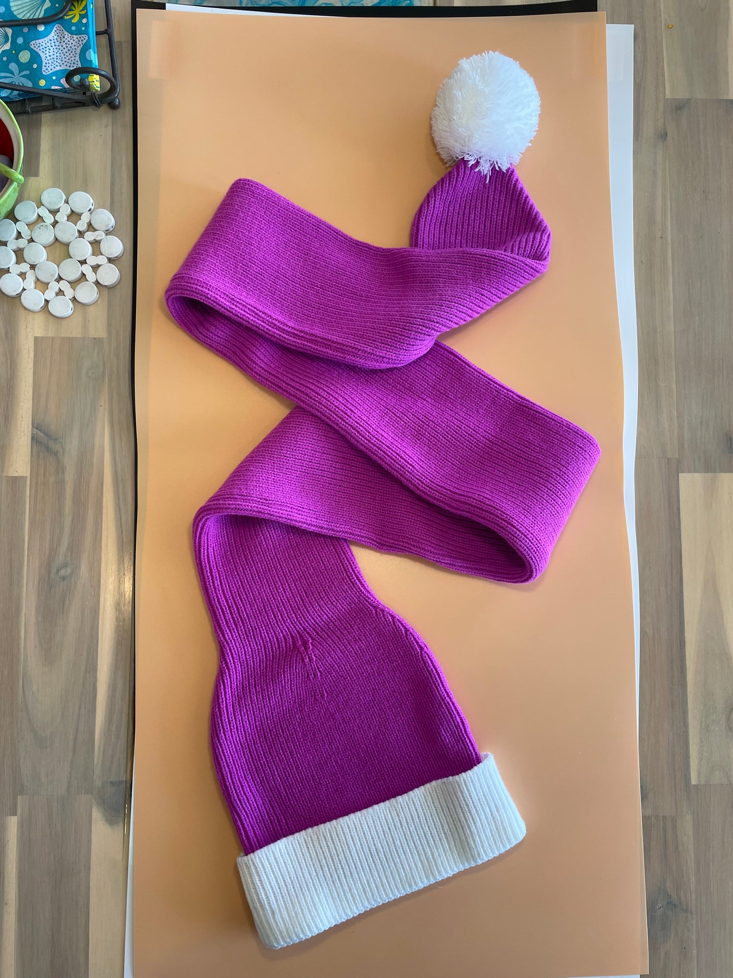 Classic Bright Pink Vogue Knit Set – Winter Fashion