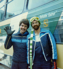 Archival Scarfie imagery from the brand's history